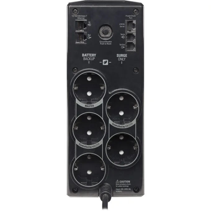 APC Back-UPS Pro 900 BR900G-GR 900VA/540W Line-Interactive UPS 5x Schuko LCD — image 2