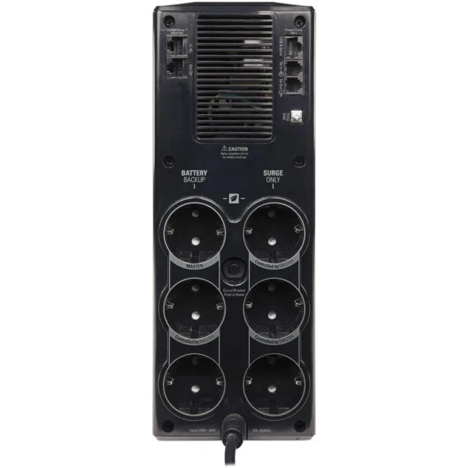 APC Back-UPS Pro BR1200G-GR 1200VA/720W Line-Interactive UPS Black LCD 6 Schuko — image 2
