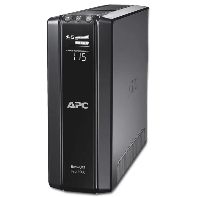 APC Back-UPS Pro BR1200G-GR 1200VA/720W Line-Interactive UPS Black LCD 6 Schuko — image 1