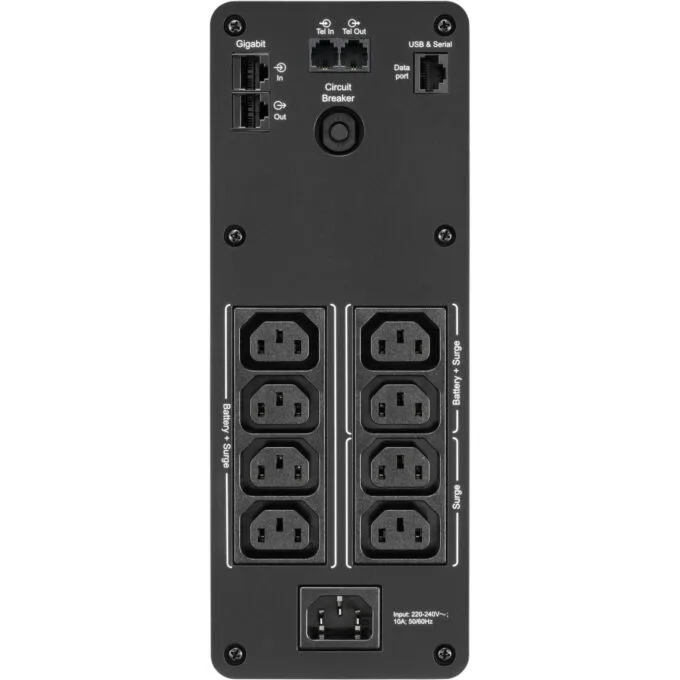 APC Back-UPS Pro BR1200SI - 1200VA/720W Line-Interactive UPS, 8×IEC C13, AVR, Sine Wave, USB A+C, LCD — image 8