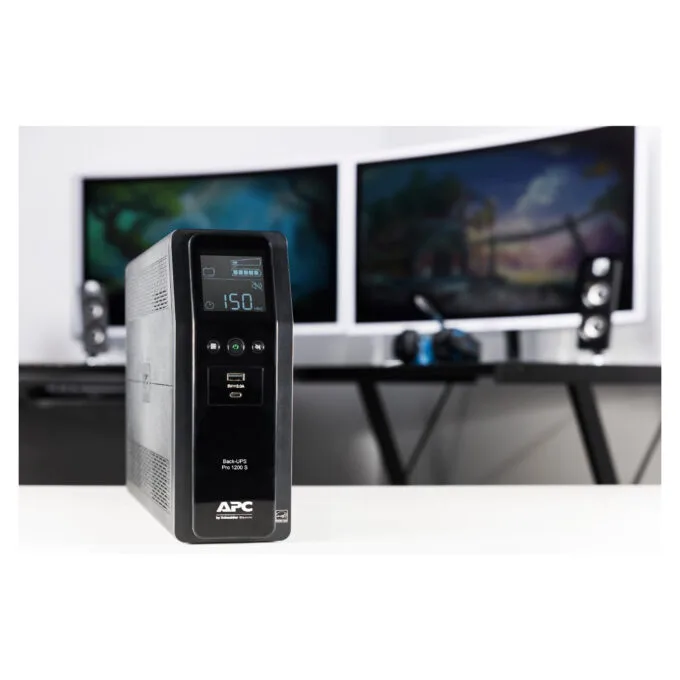 APC Back-UPS Pro BR1200SI - 1200VA/720W Line-Interactive UPS, 8×IEC C13, AVR, Sine Wave, USB A+C, LCD — image 9