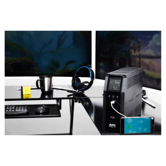 APC Back-UPS Pro BR1200SI - 1200VA/720W Line-Interactive UPS, 8×IEC C13, AVR, Sine Wave, USB A+C, LCD — image 10