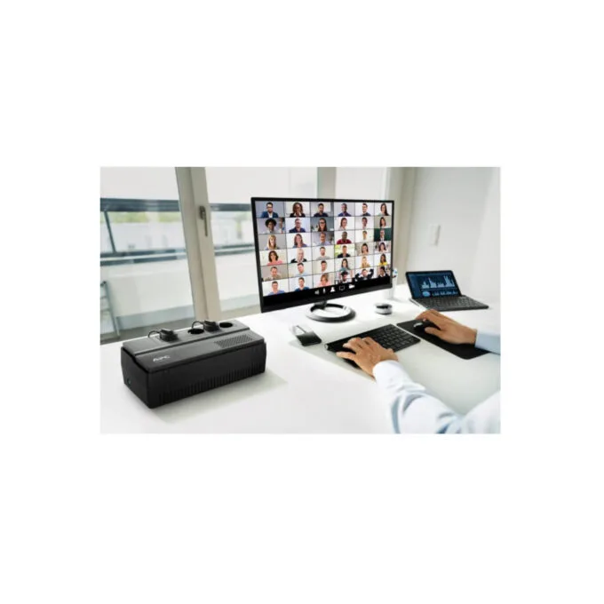 APC Easy UPS BV500I-GR - 0.5 kVA Line-Interactive UPS - 230V, 300W, AVR, 4x Schuko outlets, Black — image 4