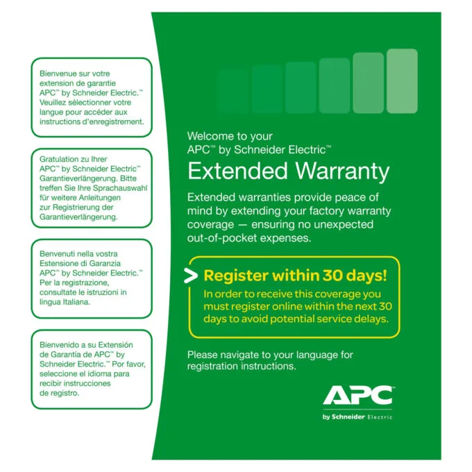APC Ext.Warranty 3Yrs 24 7 — image 1