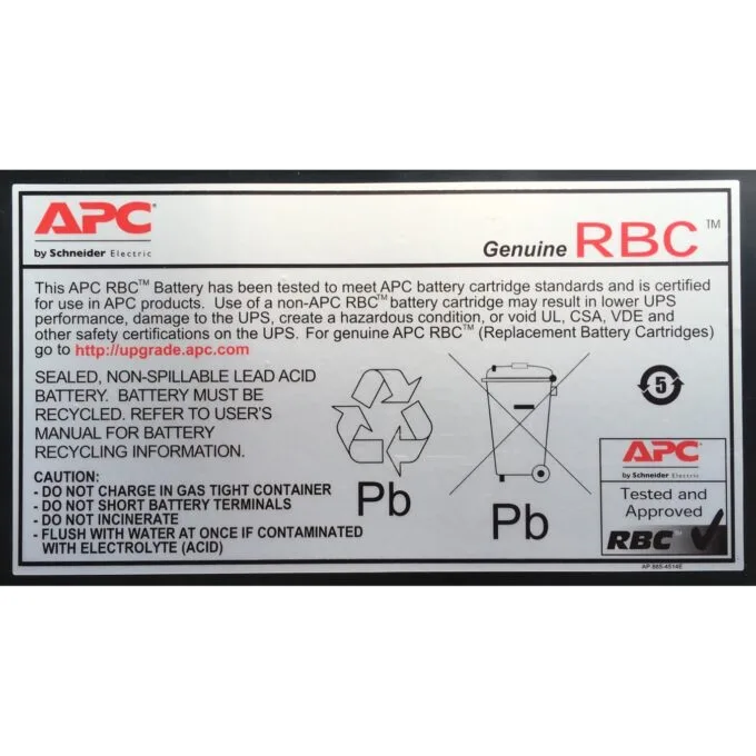 APC Replacement Battery - RBC5 - — image 2