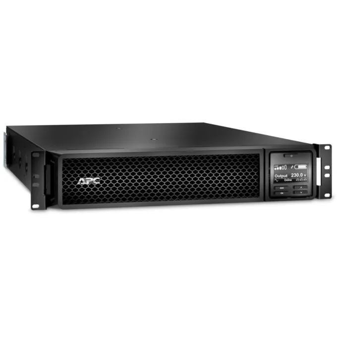 APC Smart-UPS Online SRT3000RMXLI - 3000VA (2700W) Rackmount UPS, Black, LCD — image 1