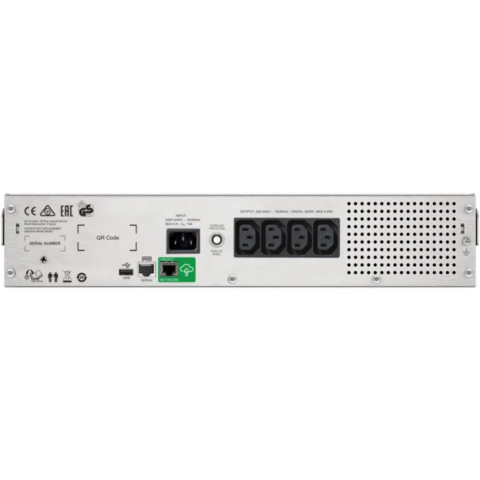 APC Smart-UPS SMC1000I-2UC 1000VA/600W Rack 2U UPS LCD Black — image 2