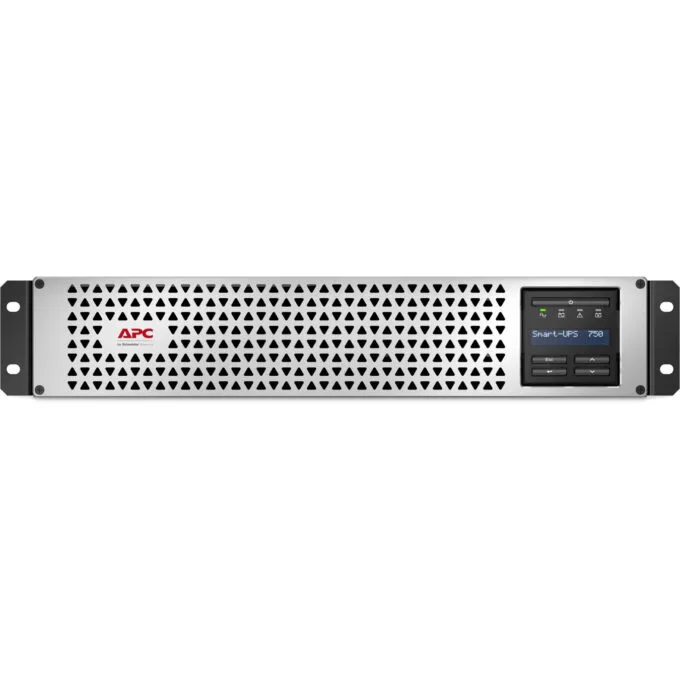 APC Smart-UPS SMTL750RMI2UC - 750VA/600W LiFePO4 Line-Interactive UPS, Rack/Tower 2U, 6×IEC-C13, Short Depth, LCD — image 1
