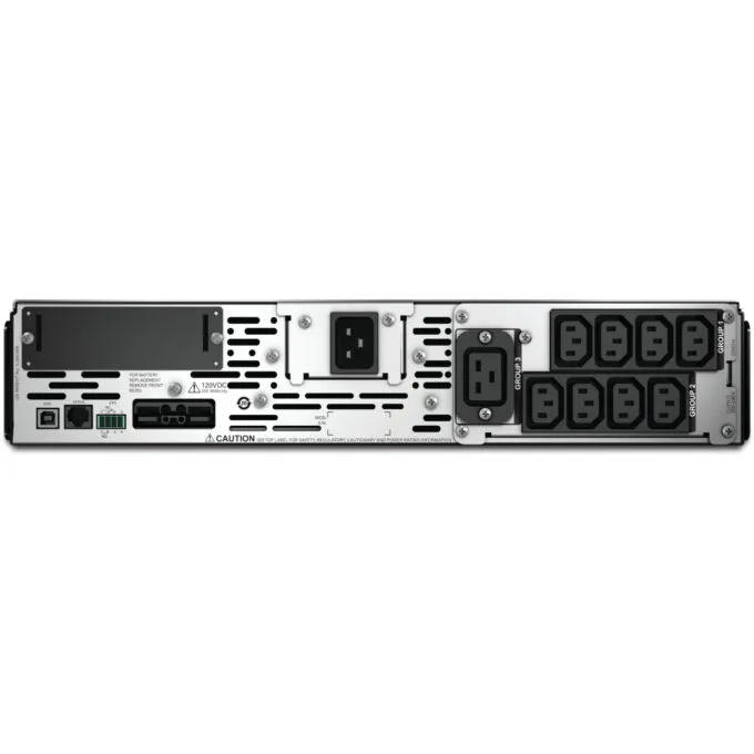 APC Smart-UPS SMX3000RMHV2U - 3000VA/2700W Rack/Tower UPS - Black, C13/C19 Outlets, USB, Line-Interactive — image 2