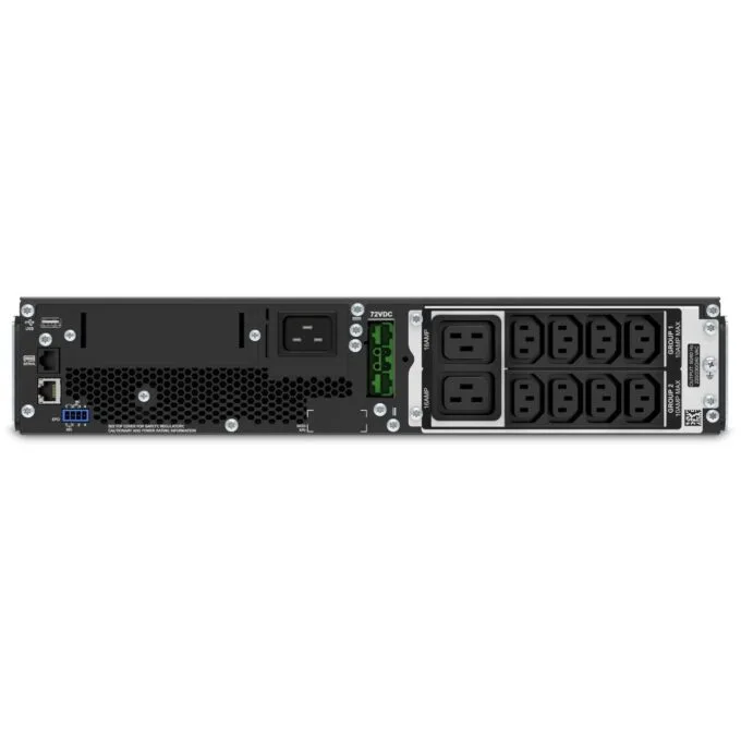APC Smart-UPS SRT2200RMXLI - SRT2200RMXLI - 2U Rack-Mount Online UPS — image 2