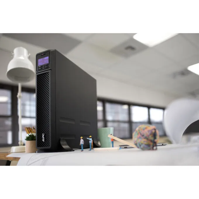 APC Smart-UPS SRT3000XLI - 3000VA/2700W On-Line UPS - Tower, Black, LCD, 10 outlets — image 5