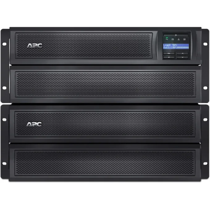 APC Smart-UPS X SMX3000HV - 3000VA (2700W) Rack/Tower UPS, LCD, Black/Stainless Steel, C13+C19 outlets — image 4