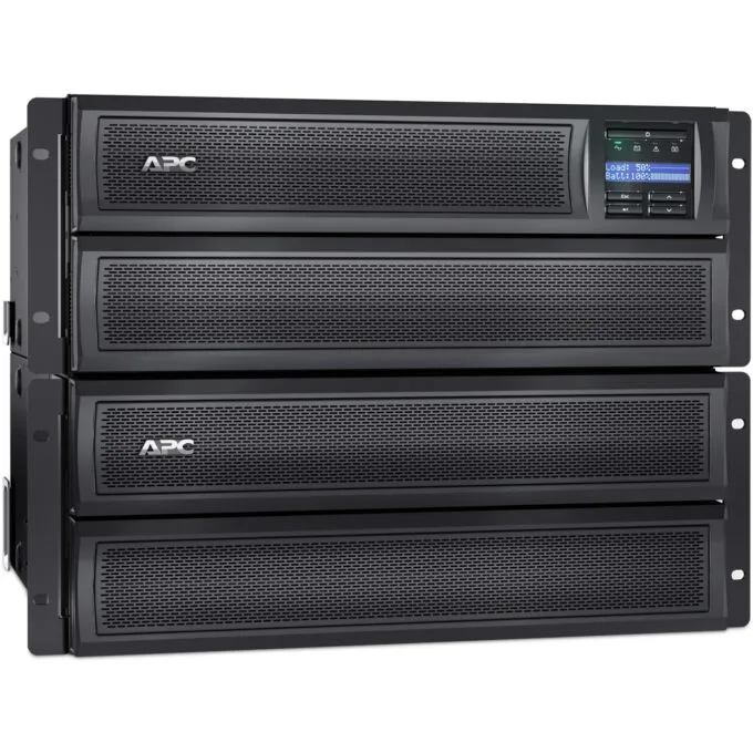 APC Smart-UPS X SMX3000HV - 3000VA (2700W) Rack/Tower UPS, LCD, Black/Stainless Steel, C13+C19 outlets — image 5
