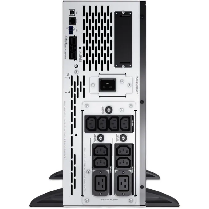 APC Smart-UPS X SMX3000HV - 3000VA (2700W) Rack/Tower UPS, LCD, Black/Stainless Steel, C13+C19 outlets — image 7