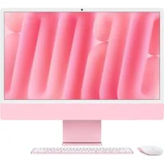 Apple 24-inch iMac with Retina 4.5K display - Pink - 16GB RAM, 512GB SSD, M4 10-core CPU/GPU
