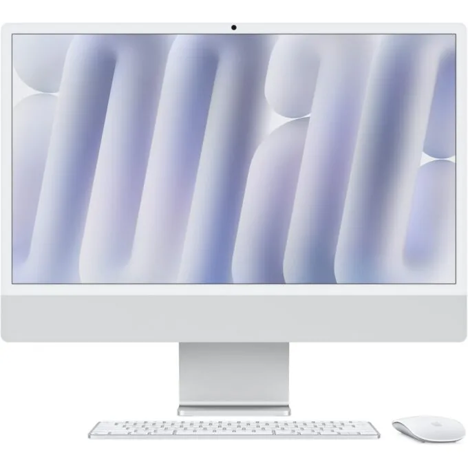 Apple 24-inch iMac with Retina 4.5K display - Silver, M4 8-core CPU/GPU, 16GB RAM, 256GB SSD — image 1