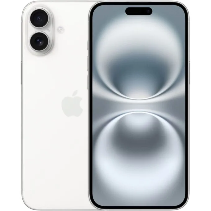 Apple iPhone 16 Plus - 128 GB - White — image 1