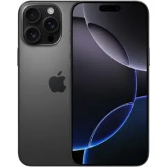 Apple iPhone 16 Pro Max 256GB Black Titanium - 6.9-inch OLED, A18 Pro, 256 GB, 5G, IP68, Titanium body