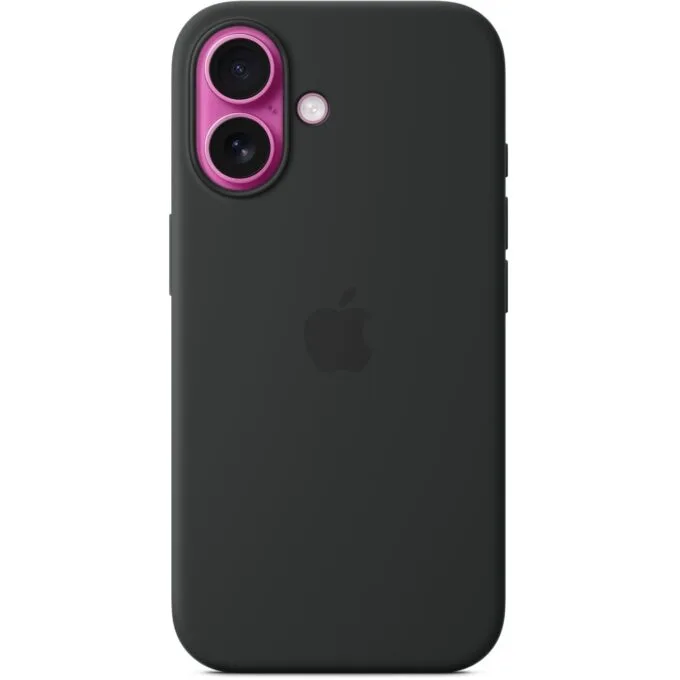 APPLE iPhone 16 Silicone Case with MagSafe - Black — image 3