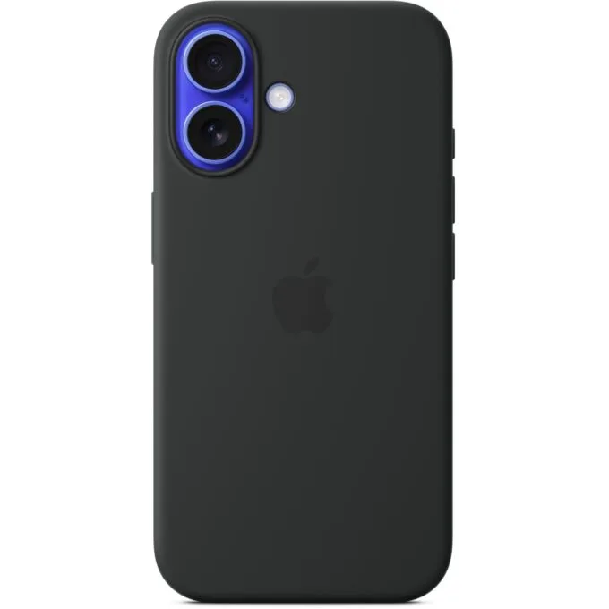 APPLE iPhone 16 Silicone Case with MagSafe - Black — image 1