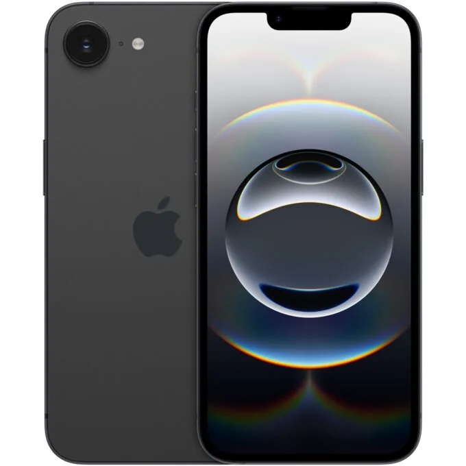 Apple iPhone 16e - Black, 128 GB, iOS 18 — image 1