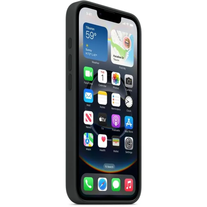Apple iPhone16e Silicone Case - MD3N4ZM/A - Black — image 3