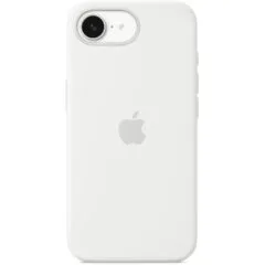 APPLE iPhone16e Silicone Case White - MD3P4ZM/A - White, Silicone