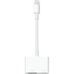 APPLE Lightning Digital AV Adapter - White - Lightning to HDMI, 1080p