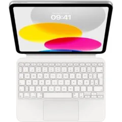 Apple Magic Keyboard Folio for iPad 10th generation - White, German layout