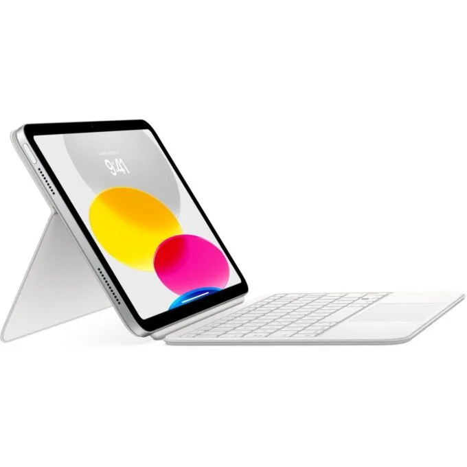 Apple Magic Keyboard Folio for iPad 10th generation - White, German layout — image 4