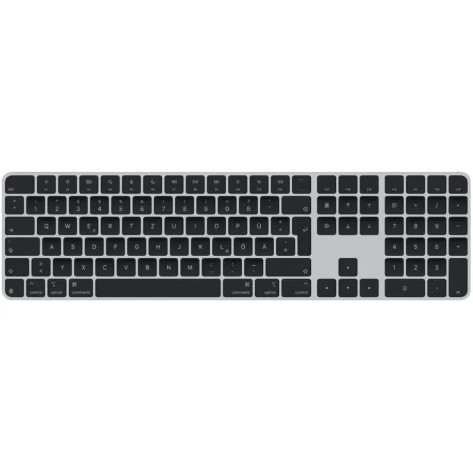 Apple Magic Keyboard Touch ID Numeric QWERTZ German Black — image 1