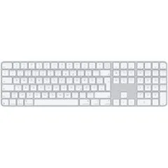 Apple Magic Keyboard with Touch ID and Numeric Keypad for Apple Silicon Macs - German Layout - White Keys