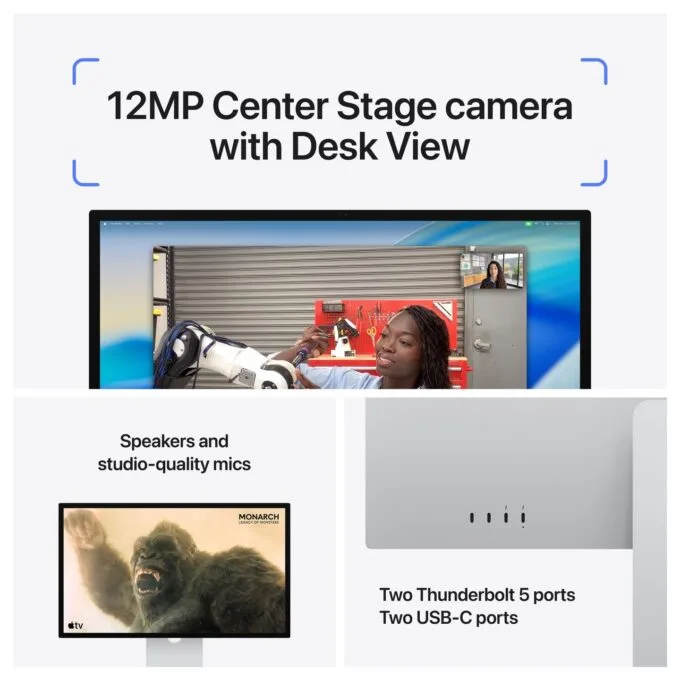 Apple Studio Display - Standard glass - VESA mount adapter — image 4