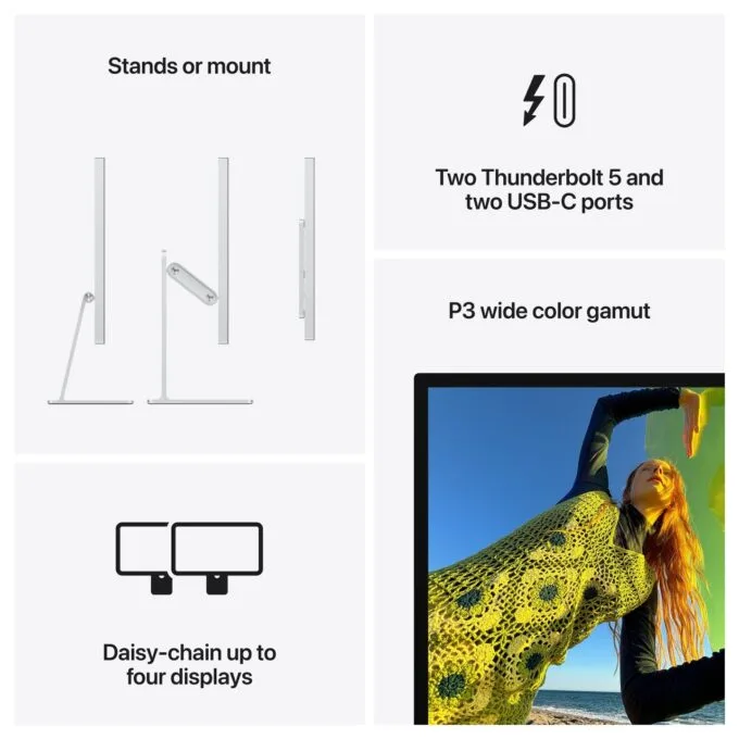 Apple Studio Display - Standard glass - VESA mount adapter — image 8