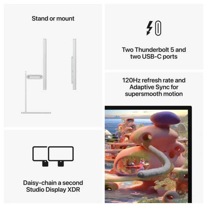 Apple Studio Display XDR - Nano-texture glass - VESA mount adapter — image 8