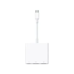 Apple USB-C Digital AV Multiport Adapter - MW5M3ZM/A - HDMI 4K, USB-C passthrough, USB-A