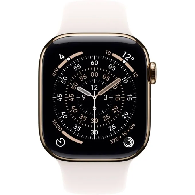 Apple Watch S11 Titan Gold Cellular 46mm - S11 - 64 GB, M/L Light Blush Sport Band — image 2