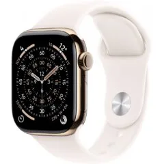 Apple Watch S11 Titan Gold Cellular 46mm - S11 - 64 GB, M/L Light Blush Sport Band