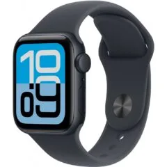 Apple Watch SE 3 Aluminium 40mm Mitternacht (Sportarmband mitternacht) M L