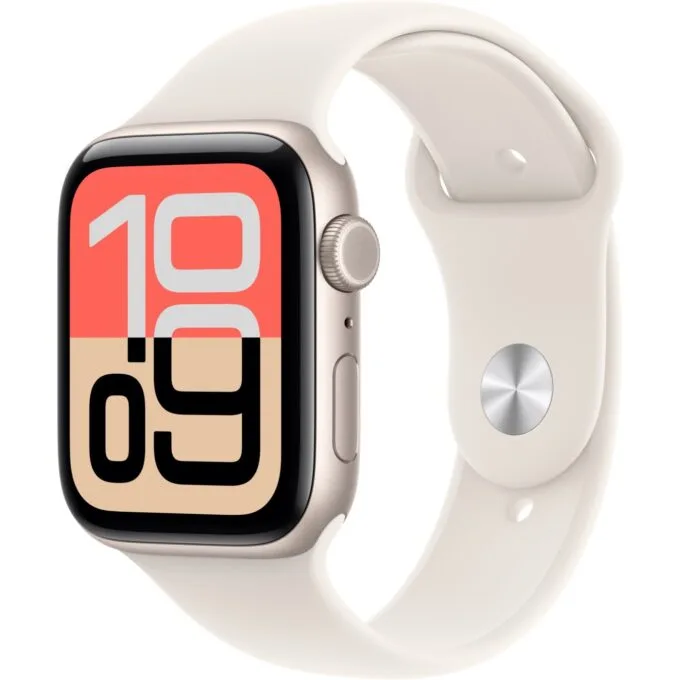 Apple Watch SE 3 Aluminium Cellular 44mm Polarstern (Sportarmband polarstern) M L — image 1