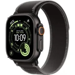 Apple Watch Ultra 3 Titanium Cellular 49mm Black (Trail Loop Black Charcoal) S M - Titanium, Cellular, 49mm