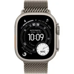 Apple Watch Ultra 3 - Titanium Cellular 49mm Natural (Milanese Titanium natural) Large