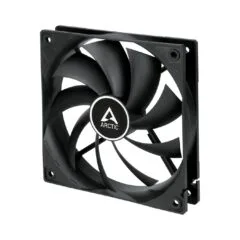 Arctic F12 PWM 120mm Case Fan - Black, 4-pin PWM, 25mm