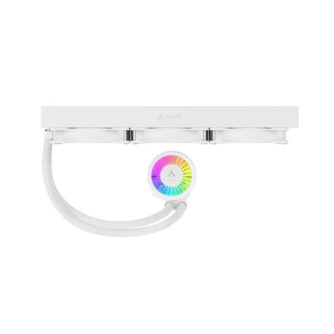 Arctic Liquid Freezer III Pro 420 A-RGB - 420mm AIO CPU Cooler, 3x140mm P14 Pro, White — image 2