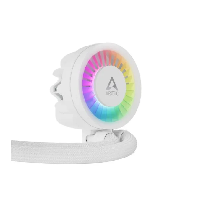 Arctic Liquid Freezer III Pro 420 A-RGB - 420mm AIO CPU Cooler, 3x140mm P14 Pro, White — image 3