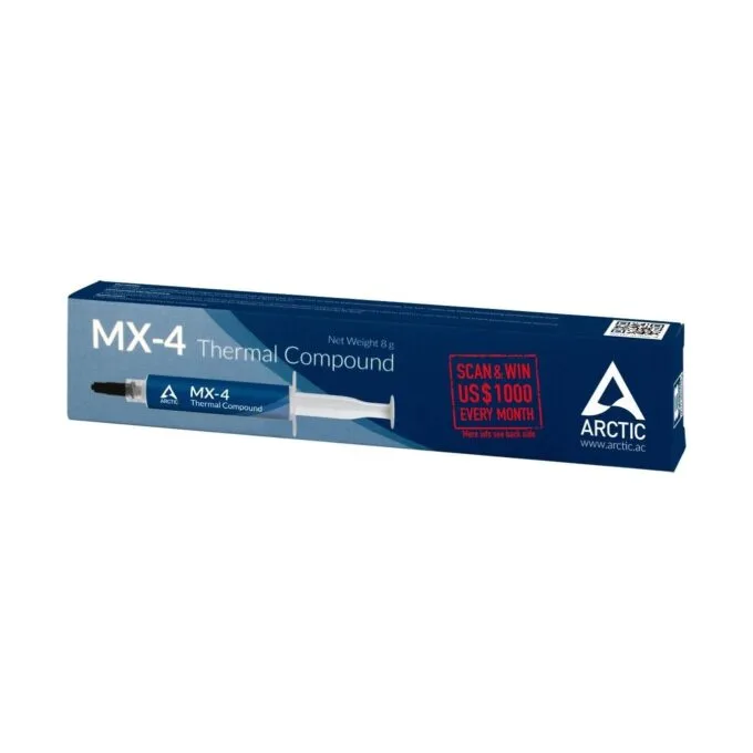 Arctic MX-4 8g - Gray Non-conductive Thermal Paste — image 4