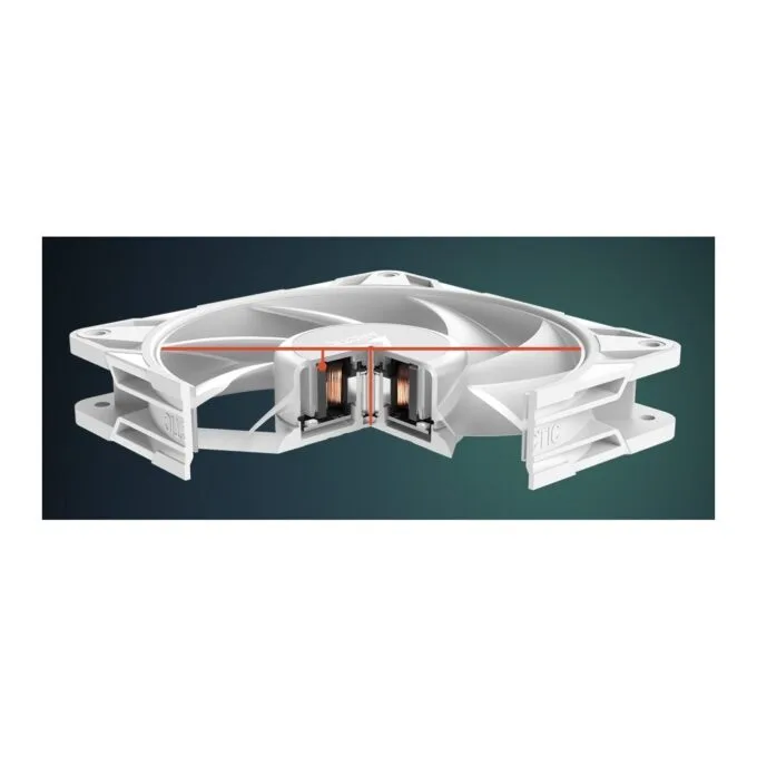 Arctic P14 Pro A-RGB 140mm PWM Fans 3-Pack White — image 4