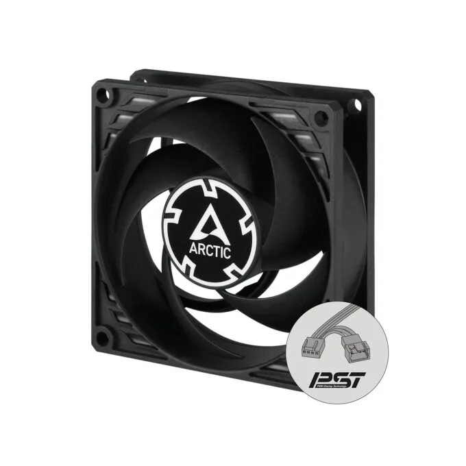 ARCTIC P8 PWM PST Case Fan - 80mm, 200-3000 RPM, PWM Sharing Technology — image 1