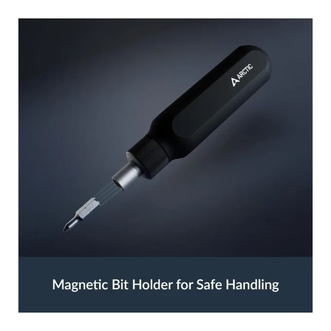 Arctic Ratchet Screwdriver Toolkit - Magnetic Bit Holder - 23 magnetic bits - adjustable function — image 2