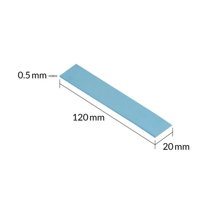 ARCTIC TP-3 Thermal Pad 120x20mm 0.5mm - 4 Pack — image 2